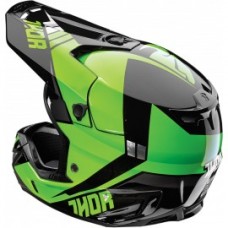 Thor VERGE REBOUND FLO GREEN/BLACK HELMET